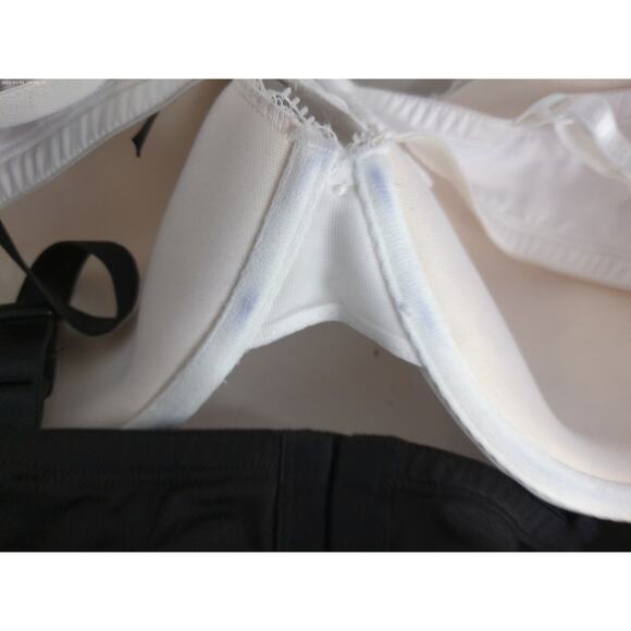 Smart & Sexy Black and White Underwire Bras Size 42D or 44C Set of 2 Y2K New - Picture 9 of 10